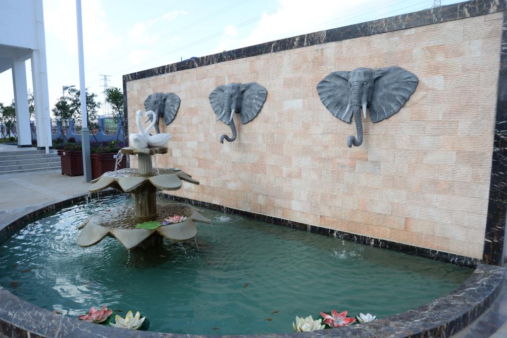 红河卫生职业学院&mdash;&mdash;校园一角